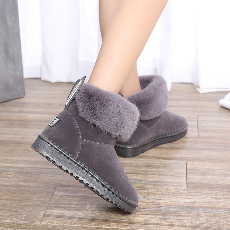 Winter Cold protection Non-slip shoes Snow boots Cotton shoes Outdoor Casual shoes Woman shoes