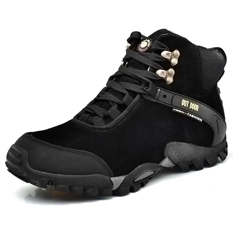 Men's Shoes  Winter Cotton Shoes Men's Leather Shoes Plus Size 38-46 Men's Sneakers Martin Boots