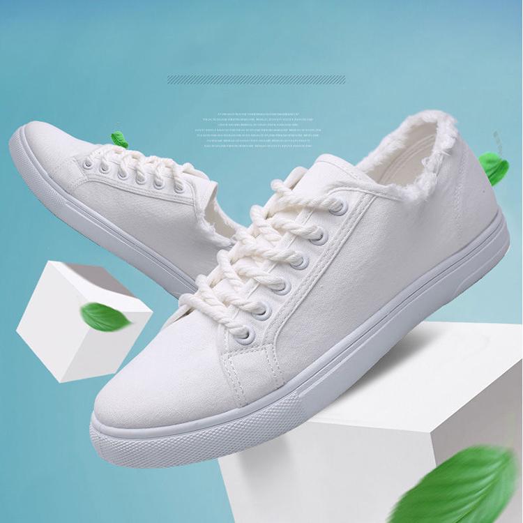 2020 Sneakers Mens Canvas Shoes Fashion Cool Street Sneakers Breathable Men's Casual Shoes Male Brand Classic Black White Shoes