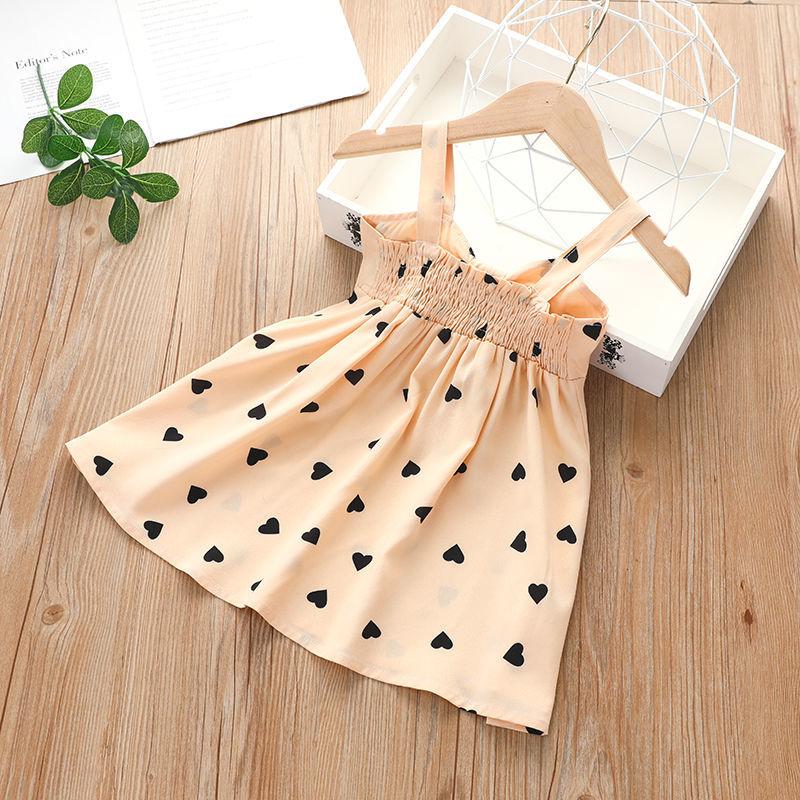 Girls Dress Summer Dress Little Daisy Little Girl Floral Princess Dress Baby Suspender Dress