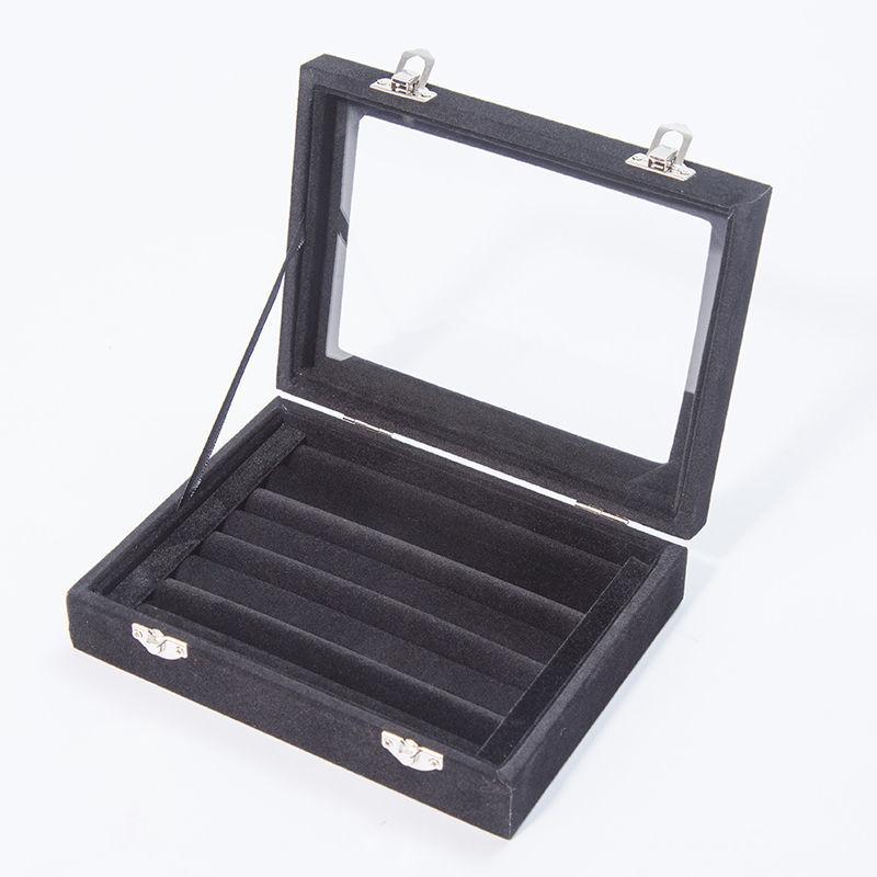 Jewelry Storage Box Large Capacity Hand Jewelry Necklace Earring Box Portable Jewelry Box