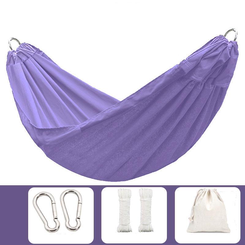 College Dormitory Dormitory Hammock Outdoor Anti-rollover Artifact Thickened Canvas Reclining Swing Cradle Net Red Hanging Chair