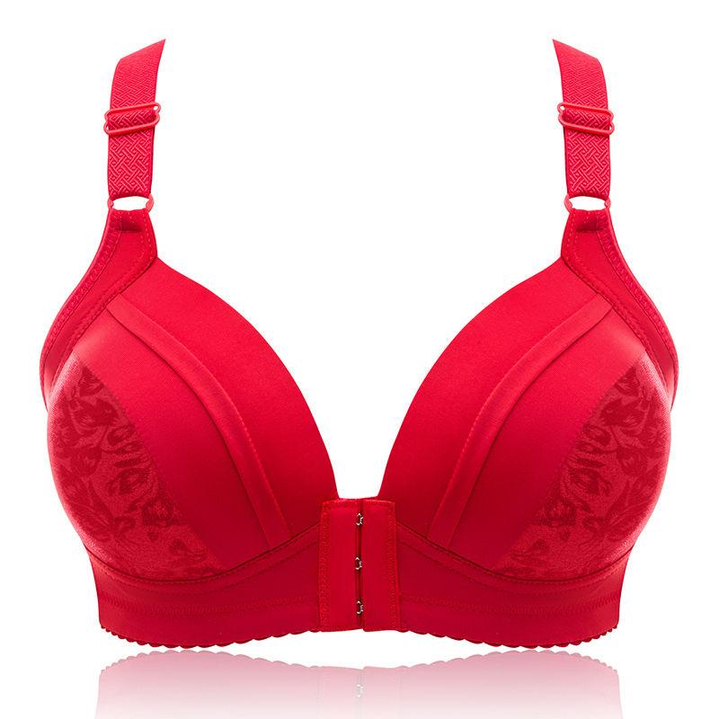 High-quality Thin Non-wireless Bra Large Size Gathering Sexy Ladies Adjustable Underwear