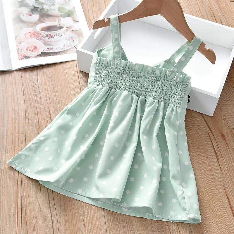 Girls' Summer Dresses Small and Medium-sized Children's Sling Skirts Summer Models Baby Girls' Vest Dresses