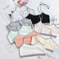 3Pc/lot Teenage Girl Sling Training Bra Soft Cotton Cute Bralette Underwire Free Underwear for Puberty Girls 8-12Y