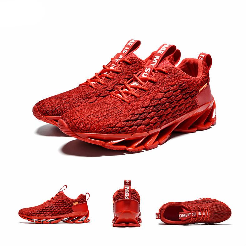 Breathable Mesh Sports Shoes Men's Shoes Blade Warrior Running Shoes Shock Absorption Casual Shoes Non-slip