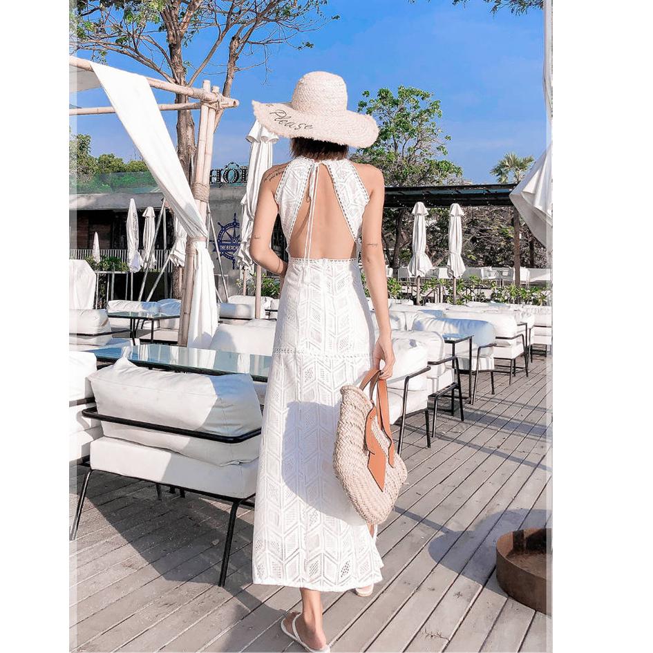 Women Summer Dress Sleeveless Holiday Off Shoulder Dress Maxi Long Causal Party Beach Boho Dresses