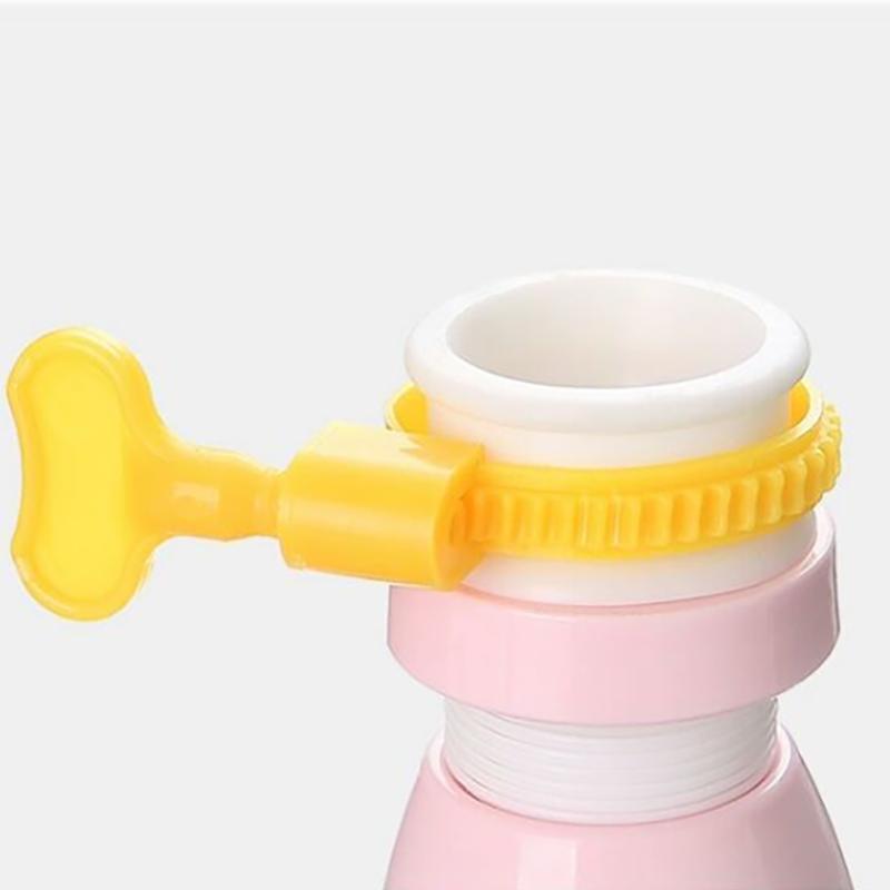 Kitchen Faucet Splash-proof Sprinkler Spout Universal Cartoon Cute Water Purification Extender Household Tap Water Filter