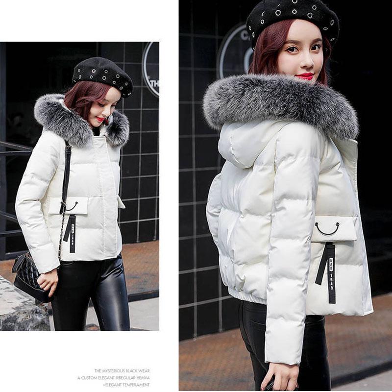 Cotton-padded Jacket Women's Winter Short Student Korean Version of Loose Padded Jacket Down Padded Jacket Female Tide Ins