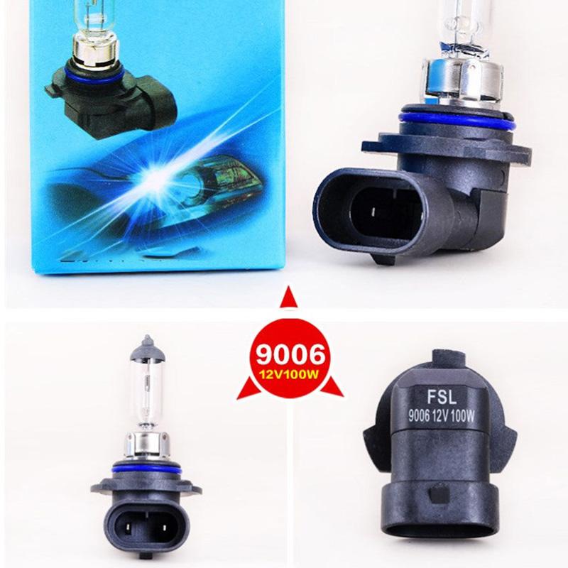 Car Front Headlight Spotlight H1 H3 H4 H7 H8 H9 H11 9005 9006 880 881 12V/24V 55W/100W Truck Car Bulb White Light Super Bright