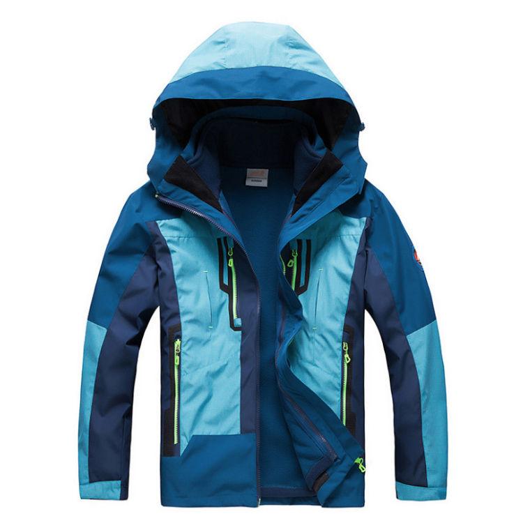 Outdoor Leisure Sports Men's Jacket Fashion Trend Loose Waterproof Warm Sportswear