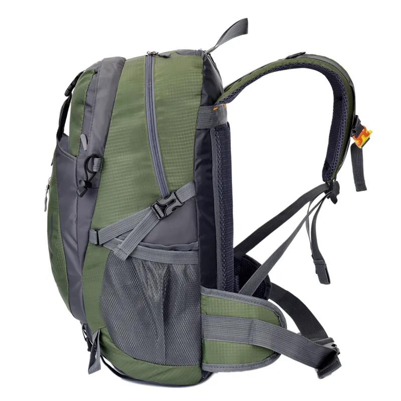 Ultralight Outdoor Mountaineering Bag 40L Men and Women Shoulders Fashion Student School Bag Multifunctional Travel Trekking Backpack