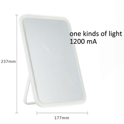 10.6 Inch Rotating with LED Light Touch Dimming Magnifier Cosmetic Mirror Backlit Mirror