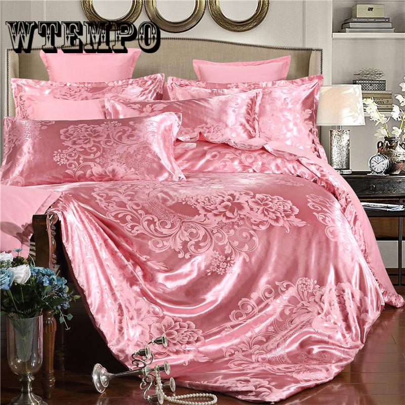 Set  Jacquard Bed Set Duvet Cover Bed Spread Cover Set Pillowcase