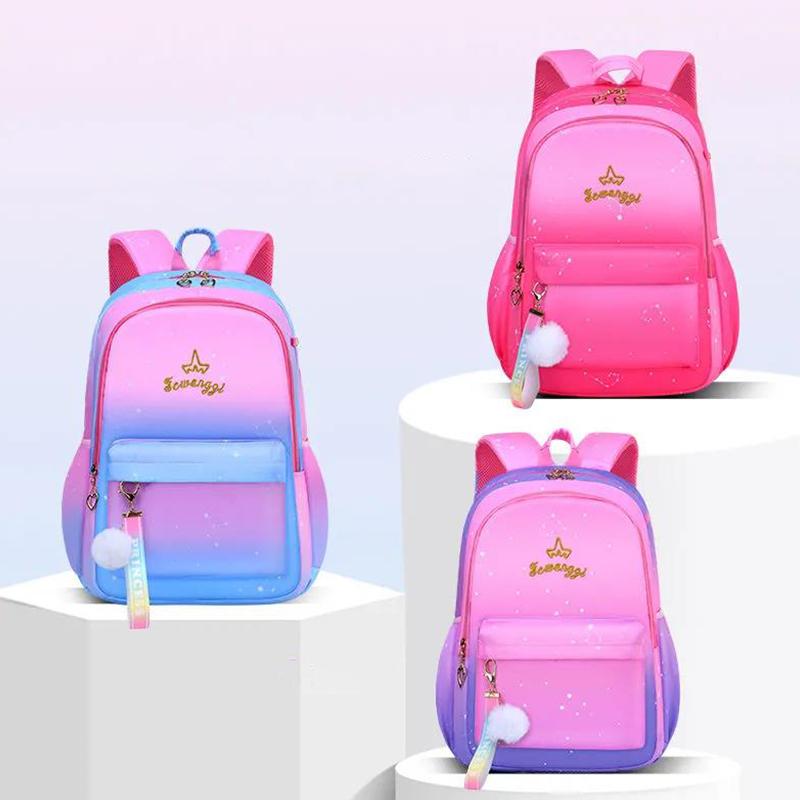 Pupils' Schoolbags Girls' Children's Schoolbags Decompression Lightweight Backpacks