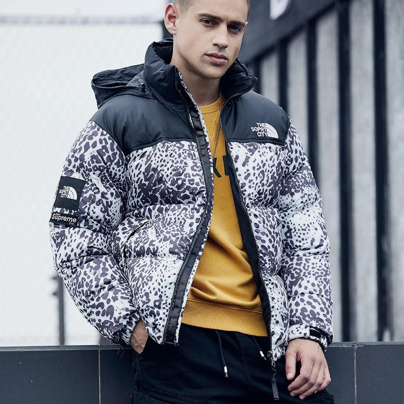 Large size all-match the most fashionable trend of men's cotton winter loose thick warm jacket