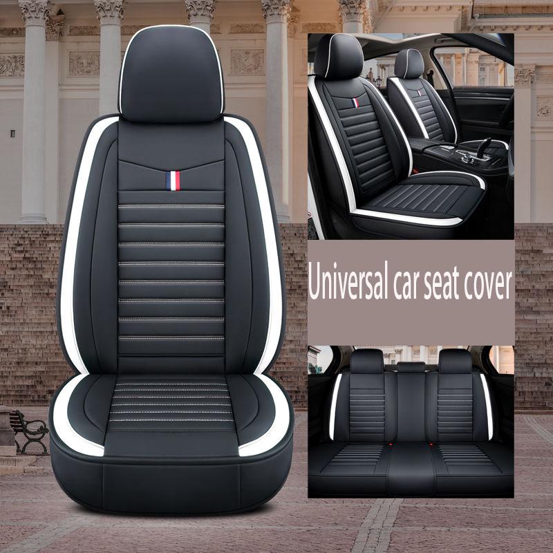 Universal 5 set Auto Seat Cushion Leather 5 seats Universal Car seat cover Waterproof Car Seat Cover