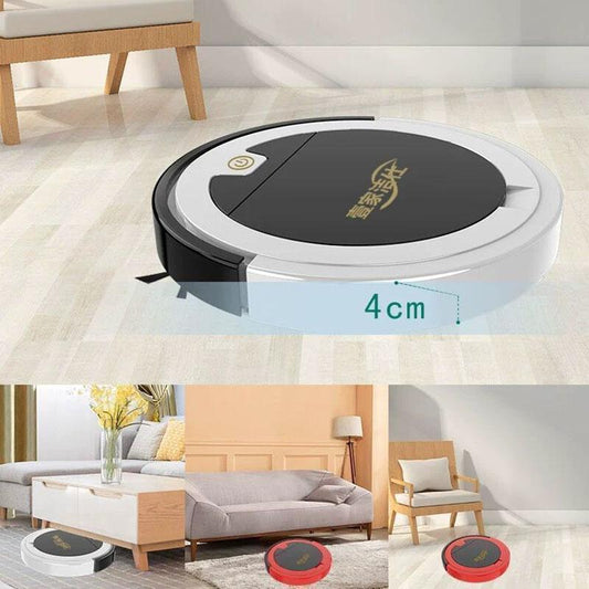 2021 Ultra-thin Sweeping Robot Household Intelligent Automatic Charging Sweeping and Dragging Sterilization Vacuum Cleaner