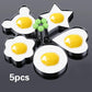 Stainless Steel 5Style Fried Egg Pancake Shaper Omelette Mold Mould Frying Egg Cooking Tools Kitchen Accessories Gadget