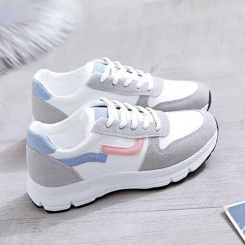 Sports Shoes Women's Spring and Autumn Small White Shoes All-match Flat Casual Shoes Soft Bottom Running Shoes