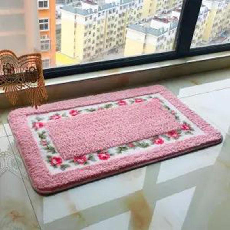 Door Mat Door Mat Bathroom Absorbent Bathroom Non-slip Foot Mat Balcony Kitchen Bedroom Mat Household