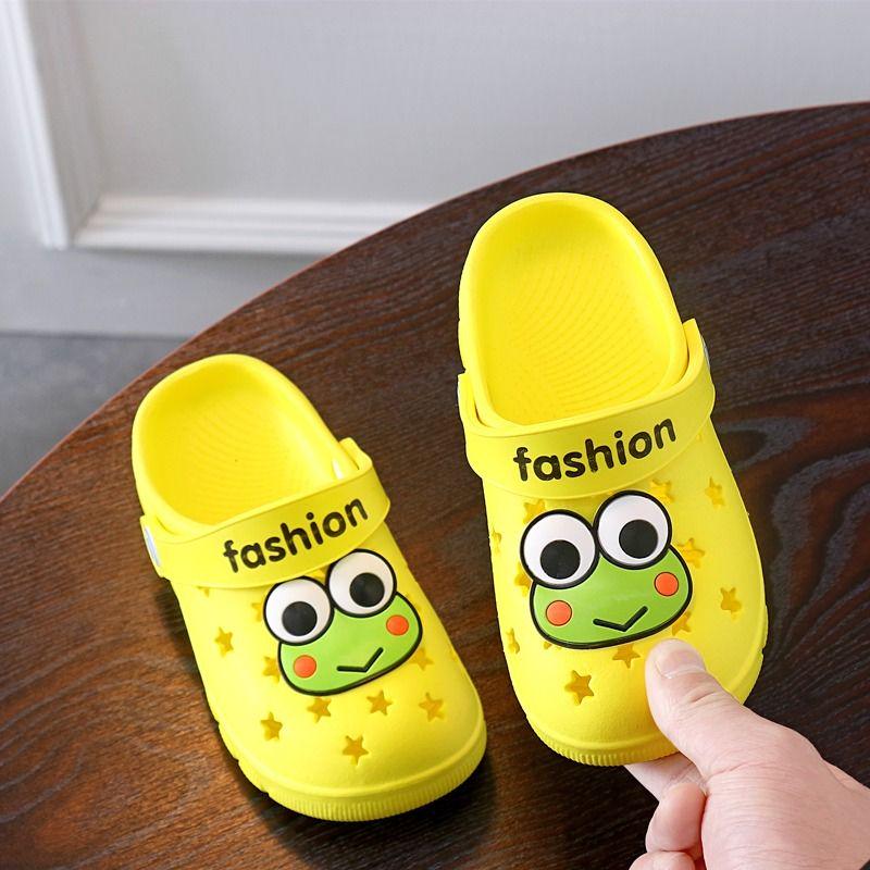 New Baby Slippers Summer 0-5 Years Child Hole Shoes Girls Non-slip Baby Sandals Boys Beach Shoes