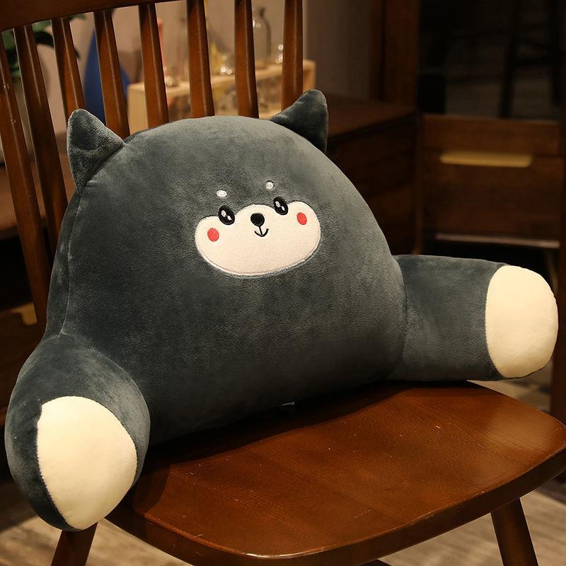 Plush Toy Cushion Office Seat Cushion Lumbar Cushion Cushion Back Cushion Chair Waist Sofa Pillow