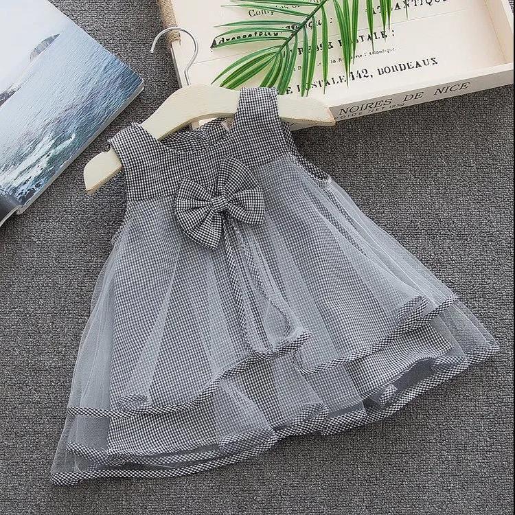 Cute Girls Dress New Summer Girls Dresses Fancy Flower Princess Dress Toddler Tutu Baby Girls Tulle Dress Casual Wear