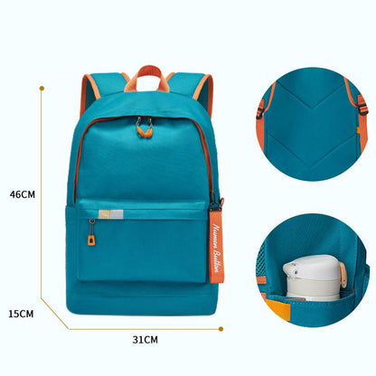 Schoolbags Large-capacity Backpacks Men and Women Backpacks Trendy Bags Computer Bags All-match Canvas Bags Simple Style Travel Bags Standard Version