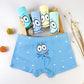 4 PC Boys Boxer Underwear for Kids Cotton Underpanties Bottoms Boys Clothes for 3 -14 Years Old