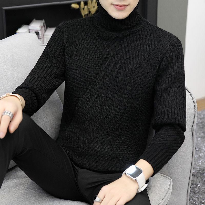 2019 Autumn Fashion Brand Casual Sweater Slim Fit Knitting Mens Sweaters Pullovers Men Pullover Men