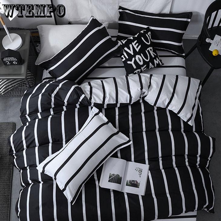 Home Textile Gypsophila Bed Linens 4pcs Bedding Sets Duvet Cover Bed Sheet Duvet Cover Set