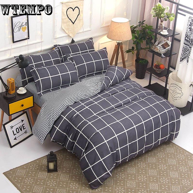 Comfortable Home Textiles  Bedding Soft Warm Skin-friendly Bedding Sets 4pcs