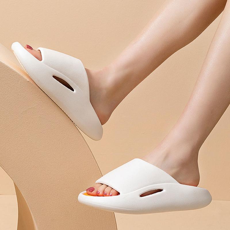 Soft and Lightweight EVA Thick-soled Slippers Women's Summer Wear Home Indoor Non-slip Sandals and Slippers Couples