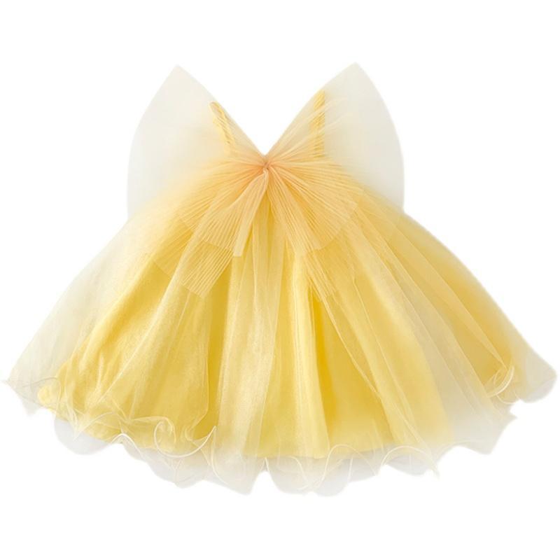 Girls Dress Summer Children's Clothing Mesh Suspender Skirt Fairy Skirt Princess Dress Birthday Dress Fluffy Skirt