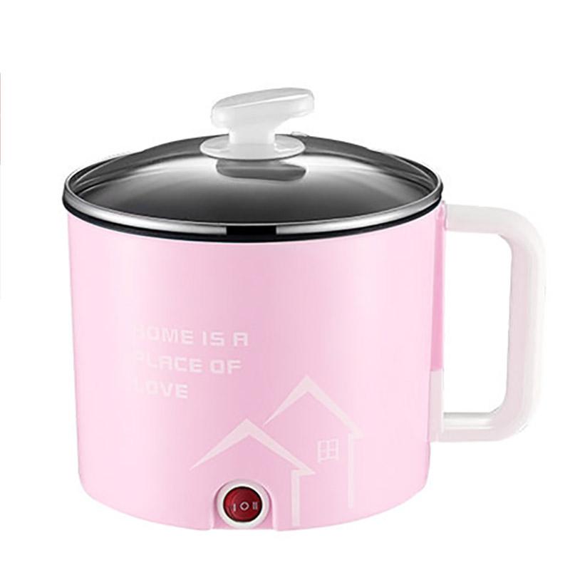 Multifunctional Electric Heating Pot, Electric Skillet, Electric Frying Pan, Student Pot, Porridge and Instant Noodle Pot, Low-power Dormitory Pot