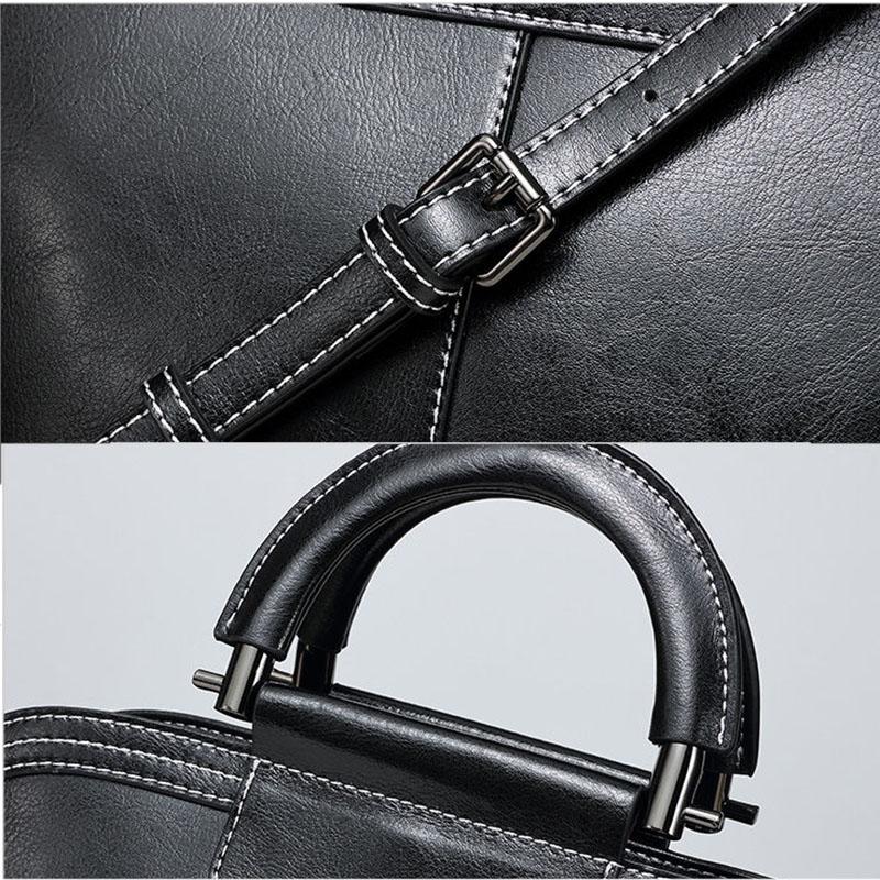 Women Top-Handle Bags Large Capacity  High Quality Genuine Leather Cowhide Handbags Personality European Style Crossbody Bag