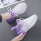 Women's Ins Gradient Shoes Women's Korean Version All-match Student Sports Shoes Lightweight Breathable Mesh Shoes