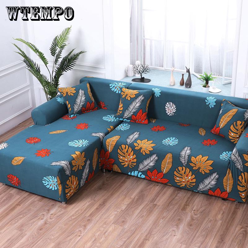 Printed Sofa Cover Slipcover for Living Room Elastic Converts Cover All-inclusive 1/2/3/4-seater