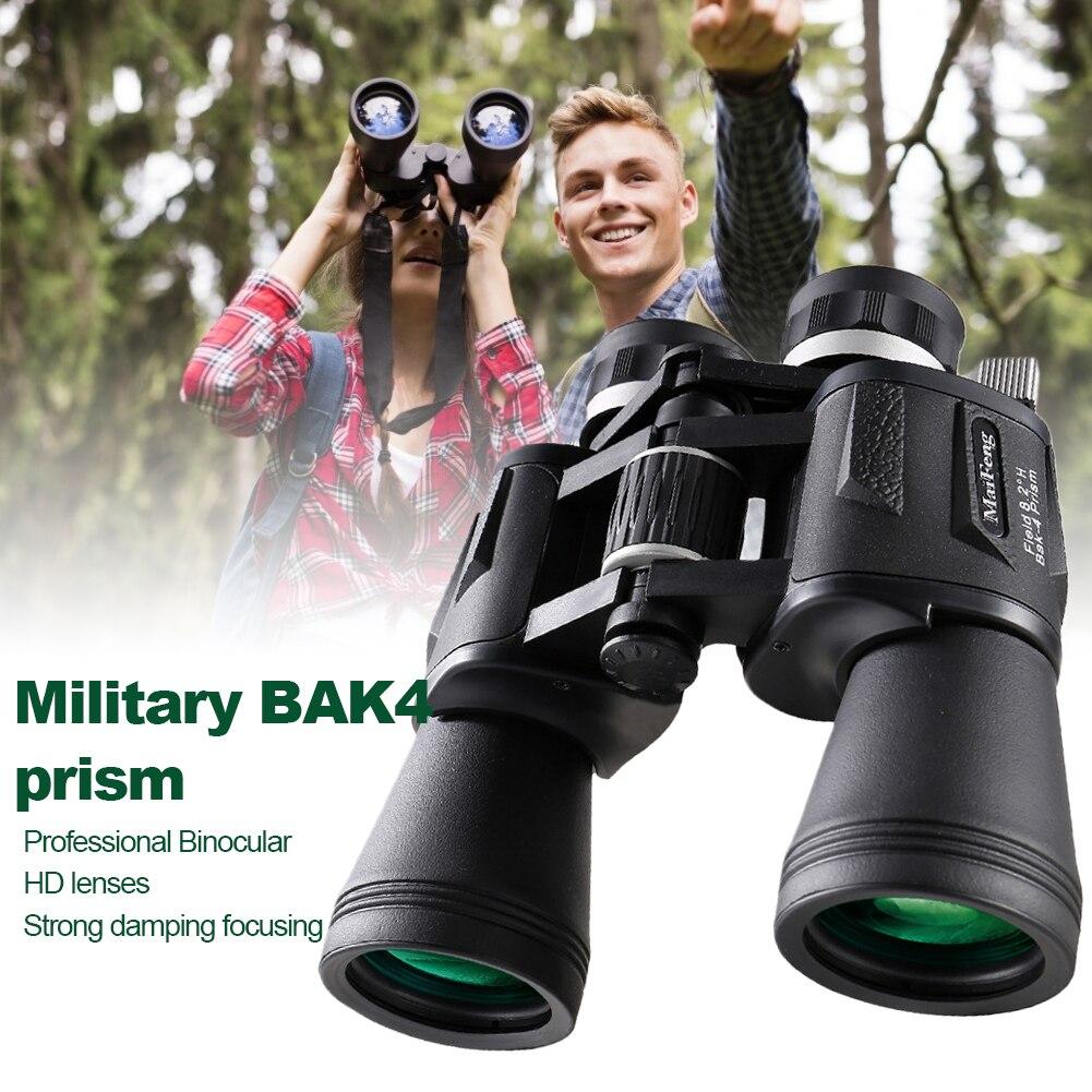 20X50 Binoculars Long Range HD Green Film Telescope Mobile Phone Camera Telescope for Hunting, Bird Watching, Concert Sports