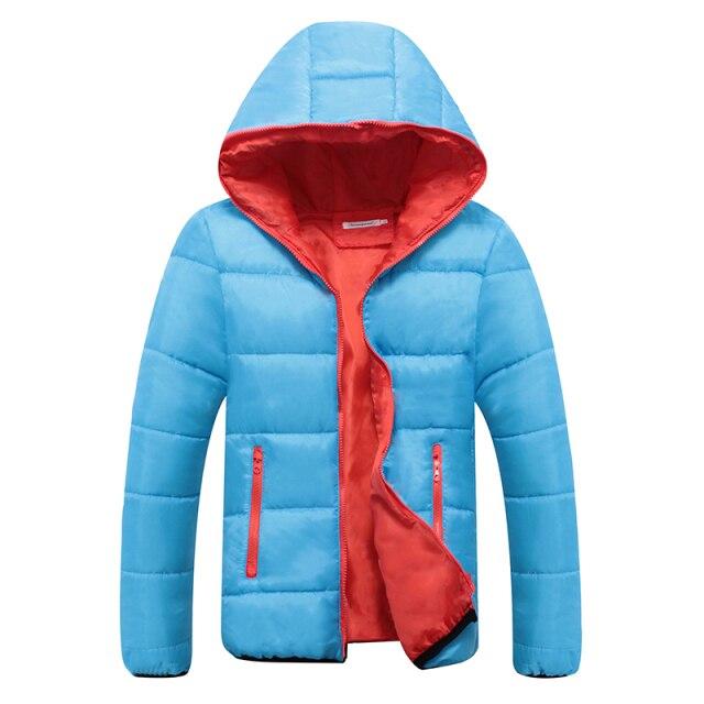 Winter Men's Zipper Hooded Down Jacket Solid Color Jacket Warm and Windproof Casual Printed Men's Jacket