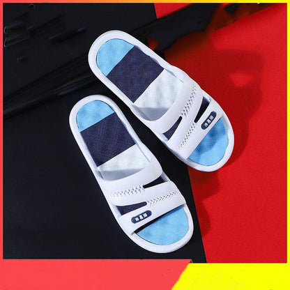 Men's Outdoor Sandals and Slippers for Summer Couples Home Non-slip Thick-soled Sandals Indoor Home Men's Bathroom Women's Slippers