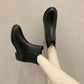 Ladies Rain Boots Short Rain Boots Non-slip Water Boots Female Adult Rubber Shoes Kitchen Work Shoes Waterproof Shoes Mother Shoes