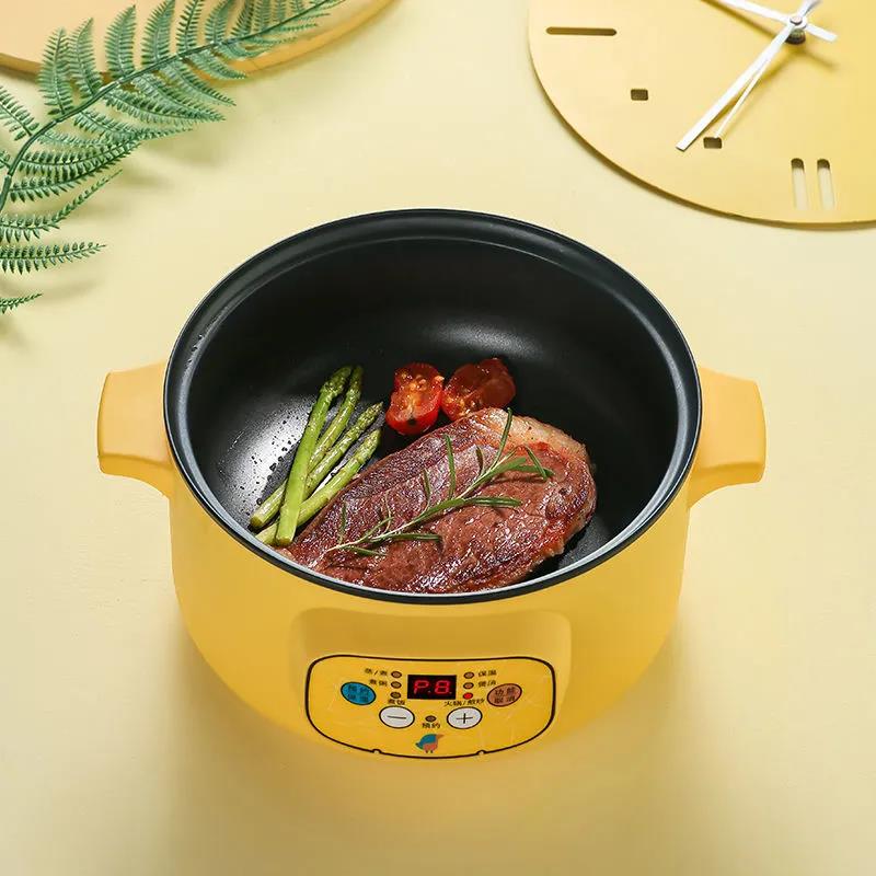 Electric Frying Pan, Multi-function Electric Pot Student Dormitory Mini Non-stick Small Pot