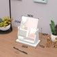 Women Beauty Shelf Cosmetic Mirror Storage Box Integrated Desktop Makeup Mirror Vanity Mirror Bedroom Dormitory