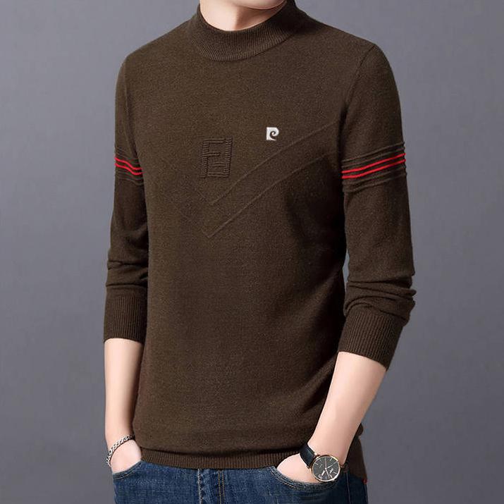 2019 Autumn Casual Men's Sweater Slim Fit Knittwear Mens Sweaters Pullovers Pullover Men Pull Homme