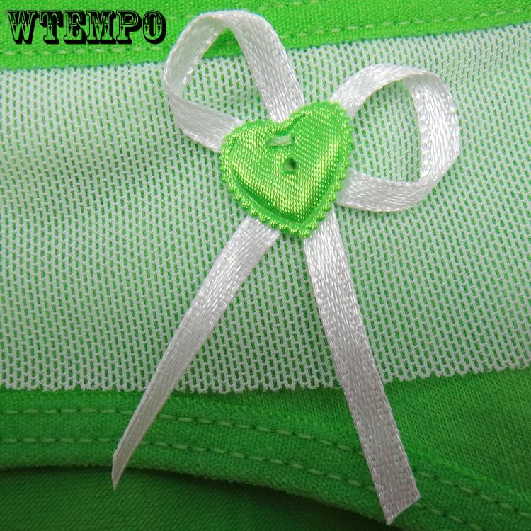 Woman Underwear Cotton Panties Cute Bow Solid Girls Briefs Ladies Knickers Lingerie 6 pcs/Lot