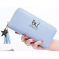 Women Wallets Cards Holder Lady Purses Money Bags Coin Purse Long Woman Clutch Zipper Butterfly Wall