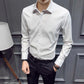 Spring and Autumn Men's Long-sleeved Shirts Slim Casual White Shirts Men's Trendy Business Formal Wear Professional Shirts