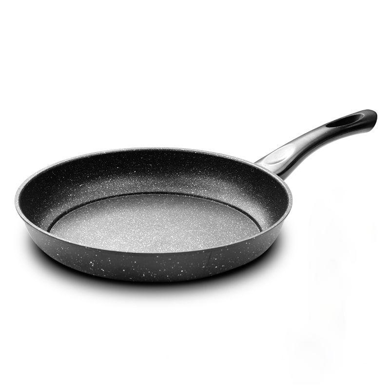 Stir-fry Flat Bottom Non-stick Pan No Fume Cookware General Purpose for Household Induction Cooker Gas